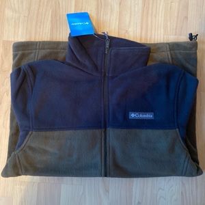 NWT!! Columbia zip up fleece men’s size small